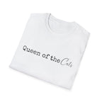 Queen of the Cats T-Shirt | Funny Cat Mom Gift | Cat Lover Shirt | Cat Lady Tee | Gift for Her | Unisex Soft Tee