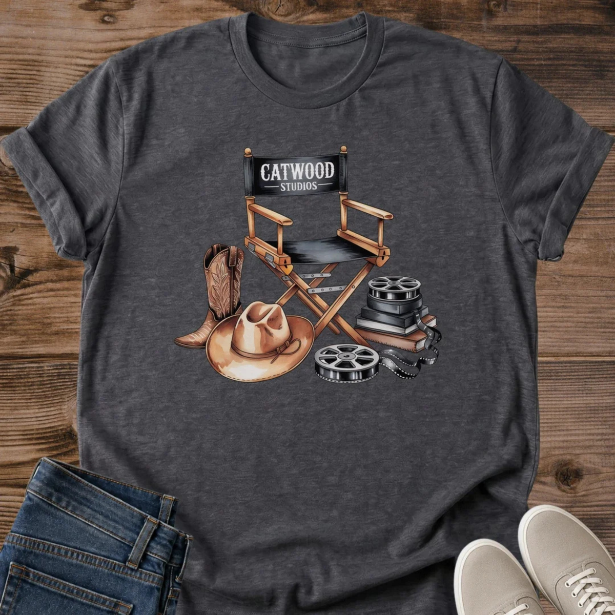 Catwood Studios Film Crew T-Shirt