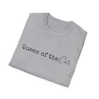 Queen of the Cats T-Shirt | Funny Cat Mom Gift | Cat Lover Shirt | Cat Lady Tee | Gift for Her | Unisex Soft Tee