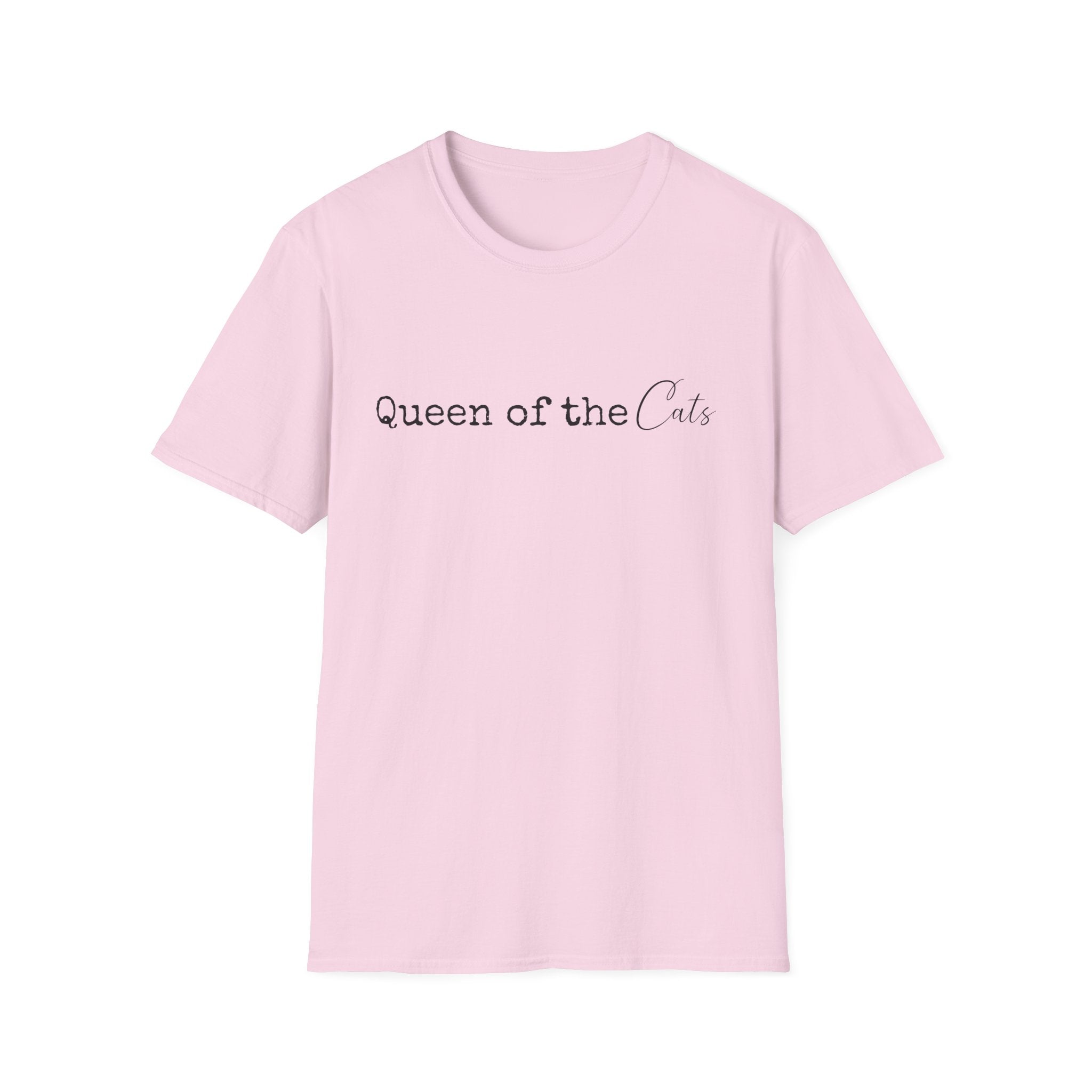 Queen of the Cats T-Shirt | Funny Cat Mom Gift | Cat Lover Shirt | Cat Lady Tee | Gift for Her | Unisex Soft Tee