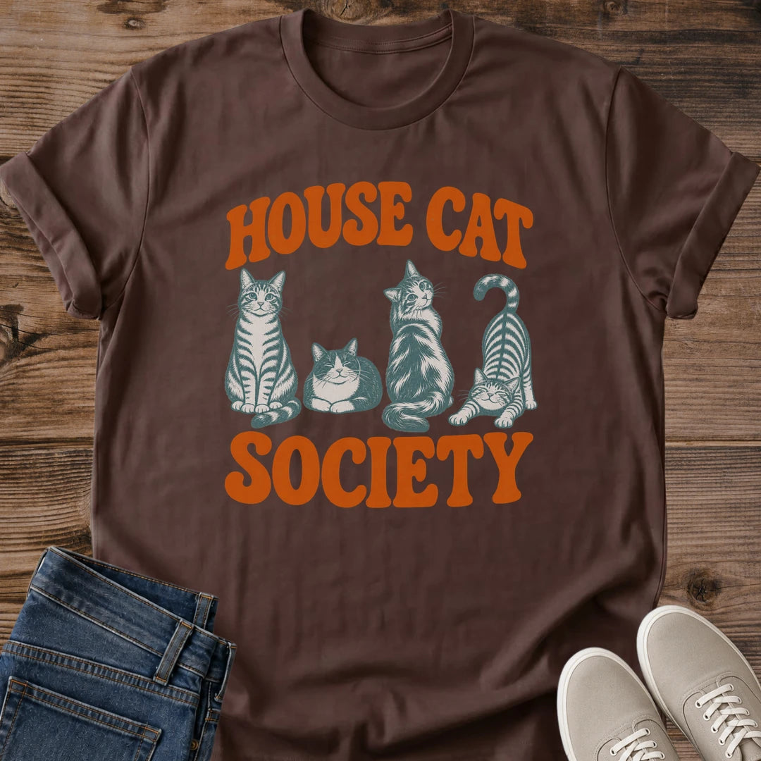 Cat Lover Shirt – Vintage Graphic Tee with Cozy Ringspun Cotton