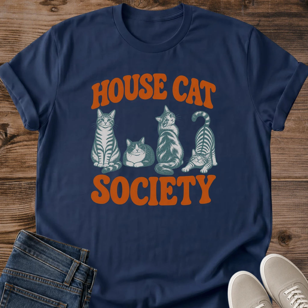 Cat Lover Shirt – Vintage Graphic Tee with Cozy Ringspun Cotton