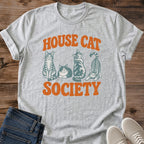 Cat Lover Shirt – Vintage Graphic Tee with Cozy Ringspun Cotton