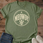 Cat Cowboy Shirt – Vintage Meowdy Graphic Soft Retro Western Tee