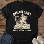 Making Biscuits Cat Shirt Funny Tabby Cat Kneading Quilt Tee Paid In Head Scratches Quote Vintage Cat Graphic Shirt Cat Owner Gift For Her Cat Dad Gift Cute Striped Cat Tee Retro Cat Apparel Soft Cotton Unisex Shirt Cat Whisker Co