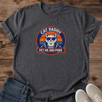 Cat Owner Gift Men Retro Shirt Vintage Sunset Cat Design Graphic Tee Cool Cat Wearing Sunglasses Blazer Gold Chain Stylish Tabby Design Cat Lover Present Novelty Shirt Cat Enthusiast Men Statement Tee Casual Wear Gift