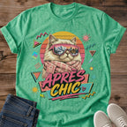 Cat Lover Gift Tshirt Retro 80s Vintage Design Cute Feline Graphic Tee Perfect Present For Cat Enthusiast Nostalgic Fashion Statement Comfortable Cotton Shirt Casual Everyday Wear Unique Pet Owner Apparel Birthday Gift Idea Adorable Kitty