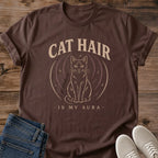 Cat Lover Tshirt Funny Cat Shirt Vintage Graphic Design Soft Cotton Tee Comfortable Casual Wear Breathable Fabric Shirt Cat Owner Present Perfect Gift Humorous Statement Design Relaxed Fit Style Cat Mom Tshirt Lightweight Material Everyday
