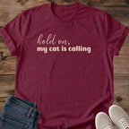 Funny Cat Shirt Gift For Cat Lover Humorous Pet Owner Apparel Graphic Tee Design Soft Cotton Casual Wear Cat Themed Clothing Perfect Present For Cat Person Comfortable Everyday Fashion Pet Lover Gift Idea Novelty Cat Apparel Relaxed Fit Tee