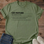Cat Mother Shirt Cat Mom Definition Tee Funny Cat Mama Gift Minimal Dictionary Design Cat Shirt For Women Mothers Day Cat Gift Holiday Gift For Cat Owner Devoted Cat Servant Tee Chosen Human Soft Cotton Unisex Tee Cat Whisker Co