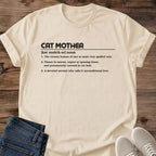 Cat Mom Definition Shirt Cat Mother Tee Covered In Cat Hair Expert At Opening Doors Funny Text Classic Serif Typography Cat Owner Gift For Her Cat Mama Shirt Spoiled Cats Tee Unconditional Love Soft Cotton Unisex Shirt Cat Whisker Co