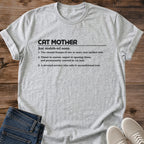 Cat Mother Definition Shirt Sport Grey Funny Cat Mom Tee Dictionary Style Noun Graphic Chosen Human Of Spoiled Cats Text Fluent In Meows Cat Shirt Minimalist Cat Mom Gift Mothers Day Tee Gildan 64000 Softstyle Unisex Cat Whisker Co