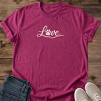 Casual Everyday Tee Cat Lover Shirt Comfortable Cotton Fabric Minimalist Paw Print Design Lightweight Breathable Crew Neck Pet Owner Apparel Simple Logo Script Subtle Style Animal Enthusiast Gift Durable Print Quality Wash Resistant Feline
