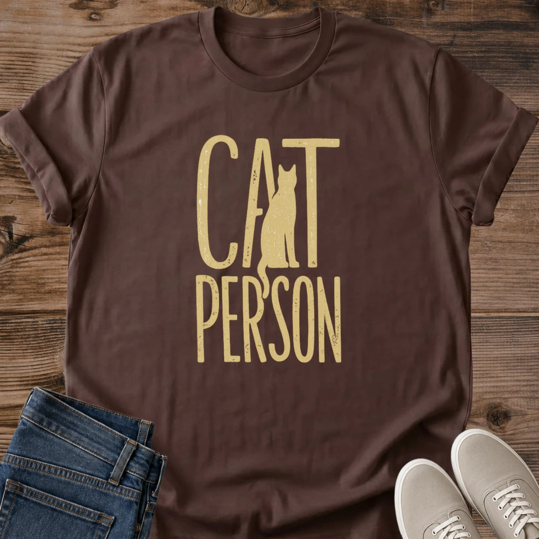 Vintage Cat Graphic Tee Retro Cat Lover Shirt Bold Print Design Soft Cotton Fabric Comfortable Casual Apparel Cat Owner Gift Feline Enthusiast Clothing Lightweight Ringspun Cotton Relaxed Fit Tshirt Everyday Cat Wear Lived In Comfort