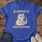 Science Teacher Gift – Funny Lab Cat Shirt with Chemistry Pun