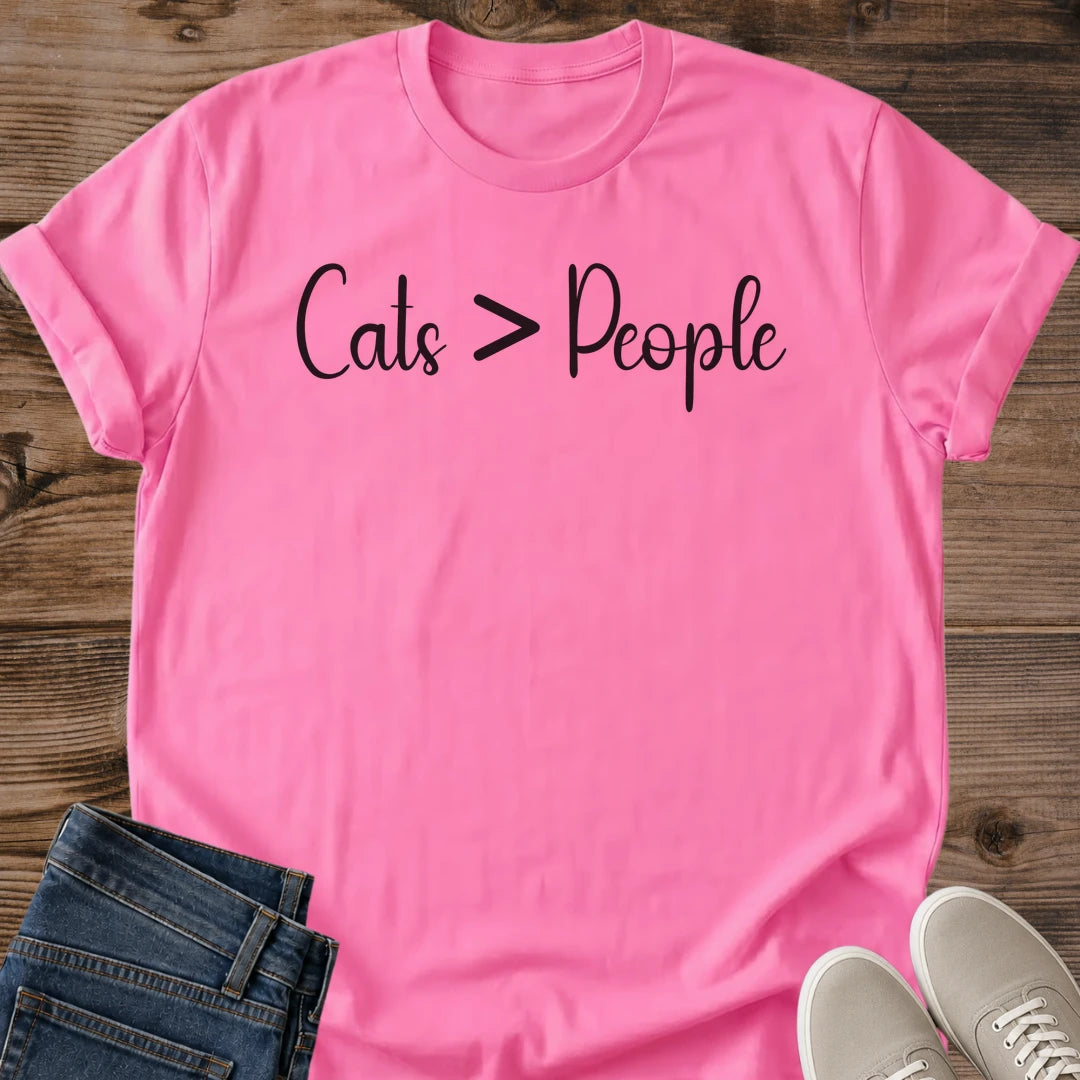 Casual Cat Tee Relaxed Fit Shirt Soft Cotton Material Comfortable Wear Pet Lover Gift Perfect Present Cat Person Style Crew Neck Design Lightweight Fabric Everyday Comfort Cat Enthusiast Essential Breathable Cotton Birthday Gift Idea Smooth