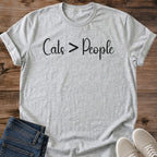 Cat Lover Shirt Soft Cotton Tee Comfortable Fit Perfect Gift Cat Person Style Casual Wear Everyday Comfort Crew Neck Design Relaxed Fit Lightweight Material Pet Owner Present Birthday Gift Idea Cat Enthusiast Essential Breathable Fabric