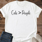 Soft Cotton Tee Cat Lover Shirt Casual Wear Everyday Comfort Pet Owner Gift Perfect Present Cat Person Style Relaxed Fit Design Crew Neck Tee Lightweight Material Breathable Fabric Cat Enthusiast Essential Comfortable Fit Birthday Gift Idea