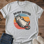 Napping Cat Shirt Do Not Disturb Cat Mom Tee Funny Lazy Cat Gift Retro Sunset Cat Design Cat Humor Shirt For Women And Men Cat Dad Gift Holiday Gift For Cat Owner Sunday Nap Tee Belly Rub Cat Soft Cotton Unisex Tee Cat Whisker Co