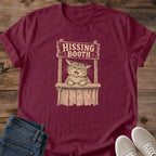 Funny Cat Shirt – Vintage Grumpy Cat Hissing Booth Design