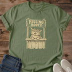 Funny Cat Shirt – Vintage Grumpy Cat Hissing Booth Design