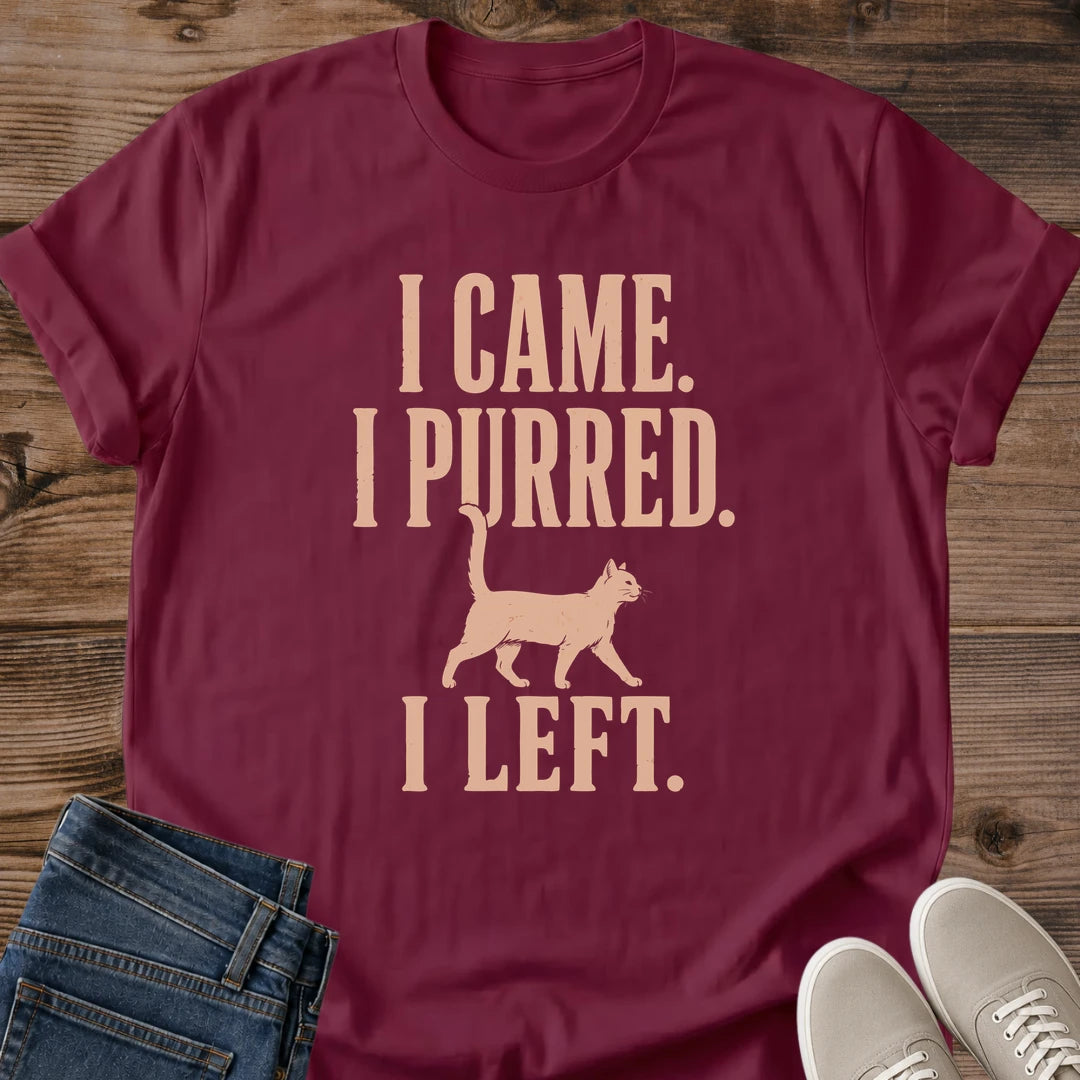 Funny Cat Shirt – Vintage Graphic Cat Lover Gift Tee