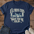 Ill Miss This When Youre Old Cat Shirt Sentimental Sunset Cat Tee Cat Lover Gift Idea Softstyle Ring Spun Cotton Relaxed Fit Everyday Casual Wear Vintage Print Cat Owner Apparel Statement Piece Lightweight Layering