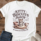 Graphic Tee Collection Cat Theme Design Casual Wear Statement Shirt Baking Humor Print Pet Lover Gift Novelty Apparel Everyday Comfort Fit Animal Design Collection Birthday Present Idea Conversation Starter Cat Owner Gift Perfect Holiday