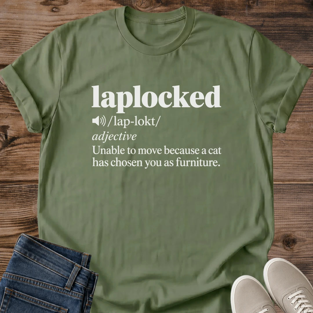 Cat Lover Gift Laplocked Shirt Funny Lap Cat Tee Cat Dictionary Definition Graphic Birthday Gift For Cat Owner Christmas Gift For Cat Mom Coworker Gift Homebody Gift Cat Person Tee Gildan Softstyle Cotton Tee Cat Whisker Co