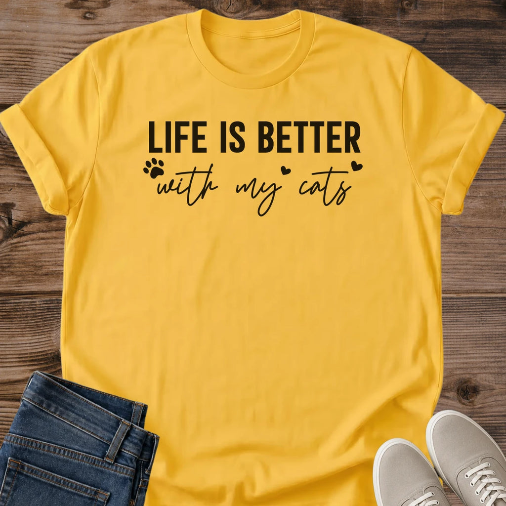 Funny Cat Tee Treat Dealer Collegiate Block Letter Design Cat Lover Gift For Her Softstyle Cotton Comfortable Relaxed Fit Casual Weekend Wear Varsity Print Cat Mom Statement Apparel Everyday Layering Piece For Fun