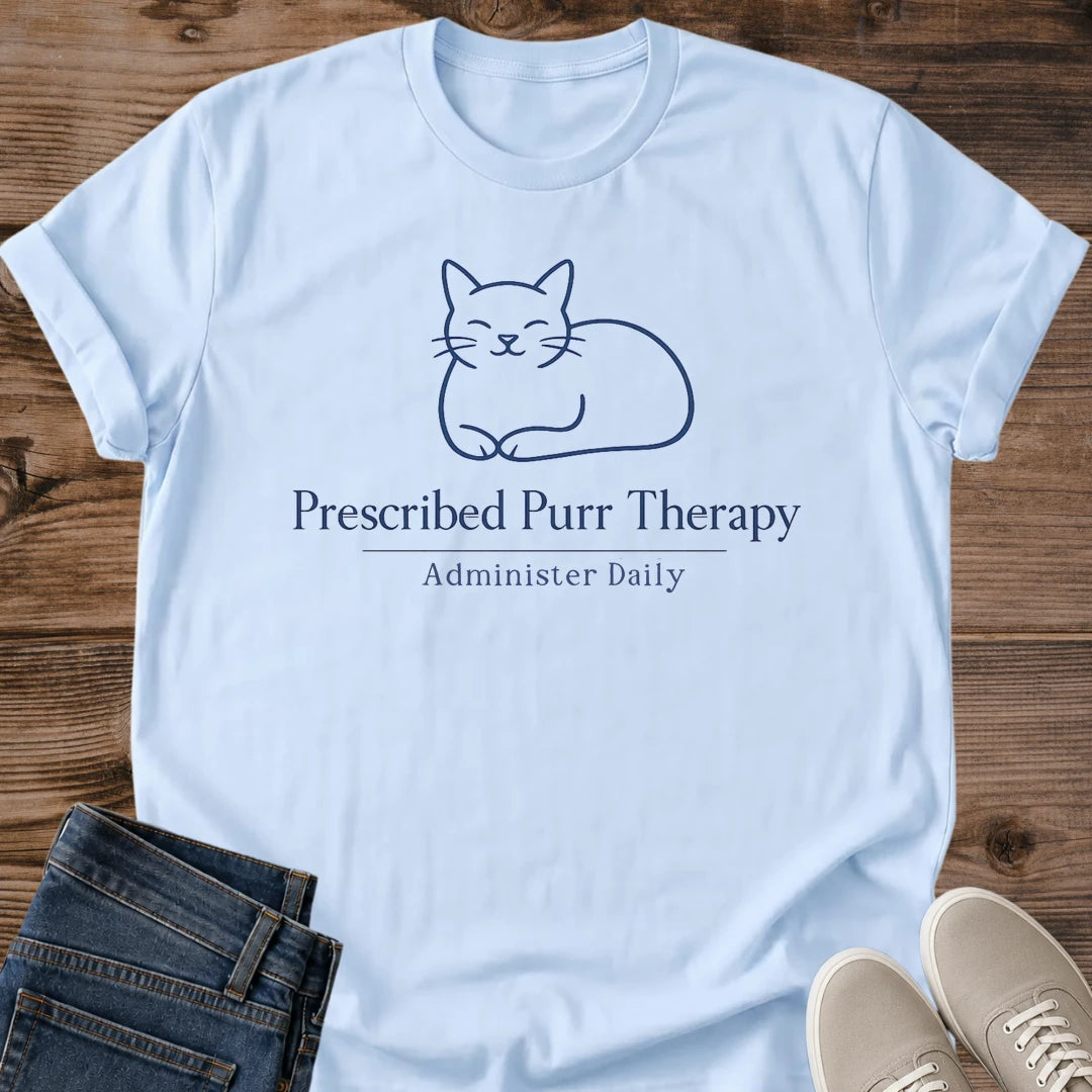 Comfortable Cat Graphic Shirt Soft Ring Spun Cotton Tee Minimalist Line Art Design Lightweight Breathable Fabric Choice Relaxed Fit Daily Wear Crew Neck Classic Style Casual Home Comfort Essential Cozy Loungewear Piece Feline Theme Apparel
