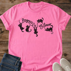 Motivational Cat Shirt Progress Is Not Linear Tee Playful Black Cats Tumbling Along Swirling Script Illustration Gentle Reminder Shirt Cat Owner Gift For Her Cat Dad Tee Black Cat Lover Gift Soft Cotton Unisex Shirt Cat Whisker Co