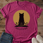 Cat Silhouette Shirt – Minimalist Aesthetic Design for Everyday Comfort