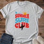 Cat Lover Gift Tshirt Retro Groovy Design Summer Surf Club Theme Vintage Style Apparel Beach Casual Wear Novelty Present Bold Graphic Tee Collection Colorful Options Available Perfect Cat Owner Birthday Gift Unique Statement Piece Oversized