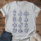 Cat Lover Gift Shirt Zodiac Sign Design Hand Drawn Astrology Tee Minimalist Line Art Style Soft Breathable Fabric Casual Graphic Shirt Everyday Wear Essential Horoscope Enthusiast Apparel Cat Themed Clothing Modern Clean Design Birthday